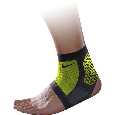 Nike Pro Combat Hyperstrong Ankle Ankle Sleeve - Black/Volt