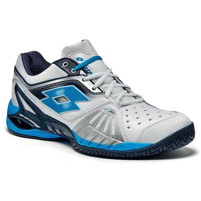 Lotto Mens Raptor Ultra IV Speed Tennis Shoes - White/Blue - main image