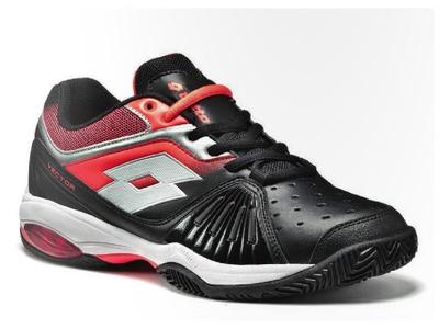 Lotto Womens Vector VI Tennis Shoes - Black/Pink - main image