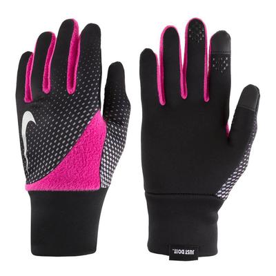 Nike Womens Element Thermal Running Gloves 2.0 - Black/Vivid Pink - main image