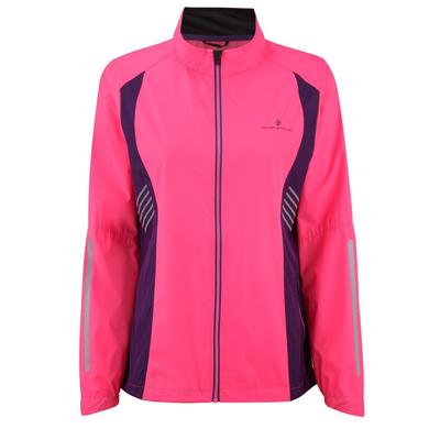 Ronhill Womens Vizion Windlite Jacket - Fluo Pink/Wildberry - main image