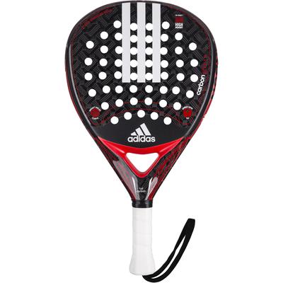 Adidas Carbon Attack 1.7 Padel Racket - Black/Red - main image
