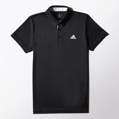 Adidas Mens Sequentials Fab Polo - Black - main image