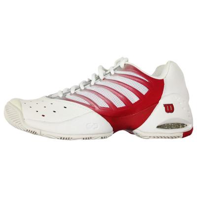 Wilson Womens Tour Lady Tennis Shoes - White/Red - main image