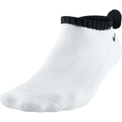 Nike Womens Dri-FIT Pom-Pom Socks (1 Pair) - White/Black - main image