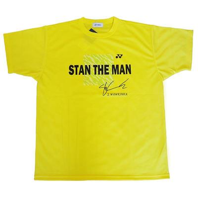 Yonex Mens Stan The Man Tee - Yellow - main image