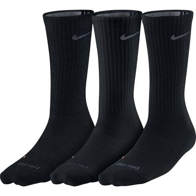 Nike Dri-FIT Lightweight Crew Socks (3 Pairs) - Black - main image