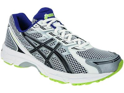 Asics Mens GEL Trounce Running Shoes - White/Blue - main image