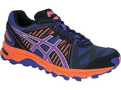 Asics Womens GEL Fuji Trabuco 2 Running Shoes - Purple/Orange - main image