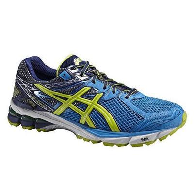 Asics Mens GT-1000 3 G-TX Running Shoes - Sky Blue/Lime/Midnight Blue - main image