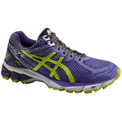 Asics Womens GT-1000 3 G-TX Running Shoes - Purple/Lime - main image