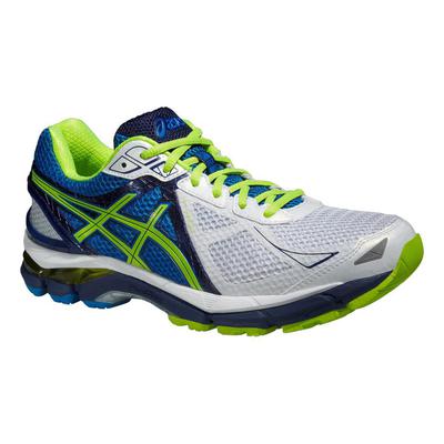 Asics Mens GT-2000 3 Running Shoes - White/Yellow - main image