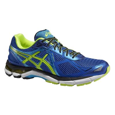 Asics Mens GT-2000 3 (2E) Running Shoes - Blue/Yellow - main image