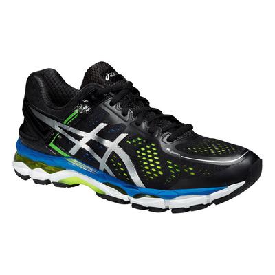 Asics Mens GEL-Kayano 22 Running Shoes - Black/Silver - main image