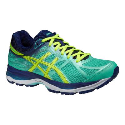 Asics Womens GEL-Cumulus 17 Running Shoes - Aqua/Yellow - main image