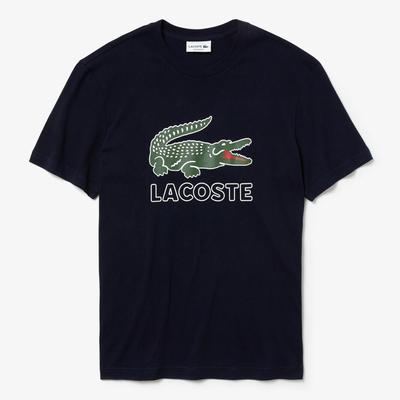 Lacoste Mens Logo T-Shirt - Navy Blue - main image