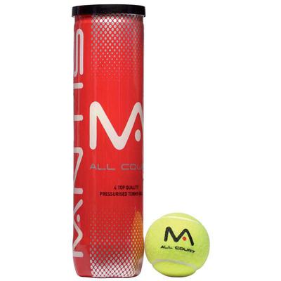 Mantis All Court Tennis Balls (4 Ball Can) - main image
