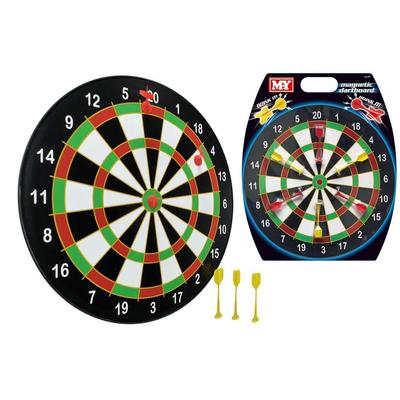 M.Y Doink It 16 Inch Magnetic Dartboard and 6 Darts - main image
