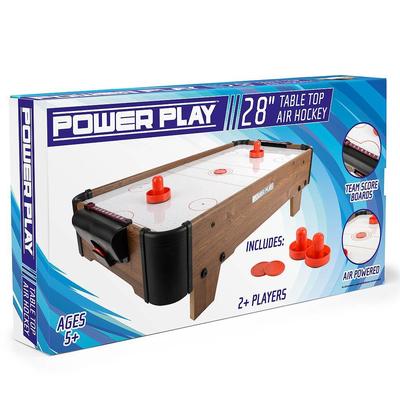 Powerplay 28 Inch Mini Air Hockey Table Game