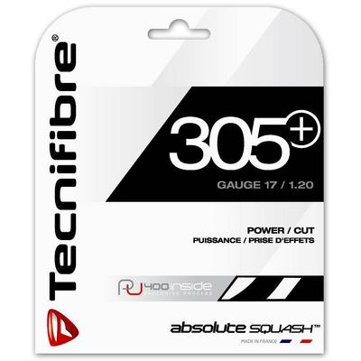Tecnifibre 305+ Plus Squash String Set - Black - main image