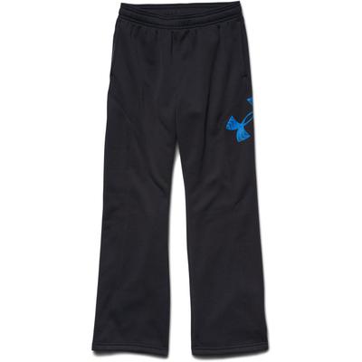 Under Armour Boys Armour Fleece Sweatpants - Black/Blue - main image
