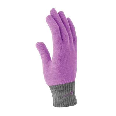 Nike Kids Colour Block Knit Gloves - Violet/Grey - main image