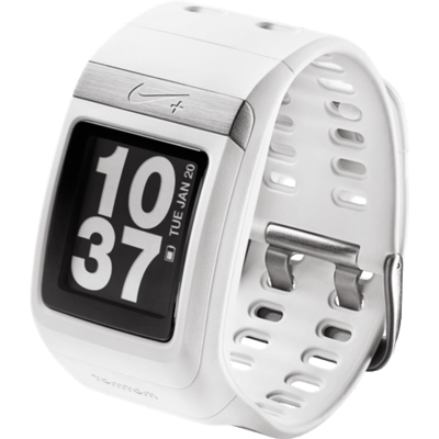 Nike + GPS Sports Watch - White/Silver - main image