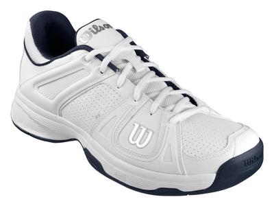 Wilson Mens Team Tennis Shoes - White/Navy - main image