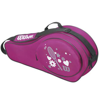 Wilson Match Junior Triple Bag - Pink - main image