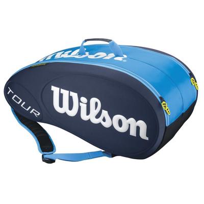 Wilson Tour Blue Moulded 9 Pack Bag - main image