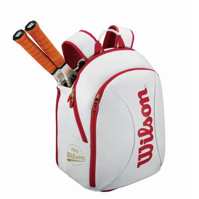 Wilson 100 Year Tour Small Backpack - White/Red - main image