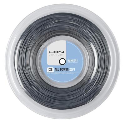 Luxilon Alu Power Soft 200m Tennis String Reel - Silver