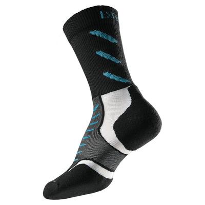 Thorlo Experia Crew Socks (1 Pair) - Jet Turquoise