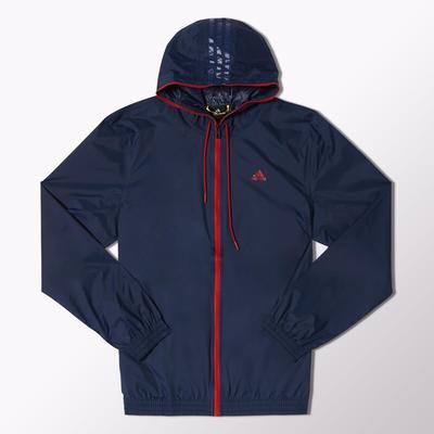Adidas Mens 3S Rain Jacket - Collegiate Navy - main image