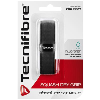 Tecnifibre Absolute Squash Dry Replacement Grip - Black - main image