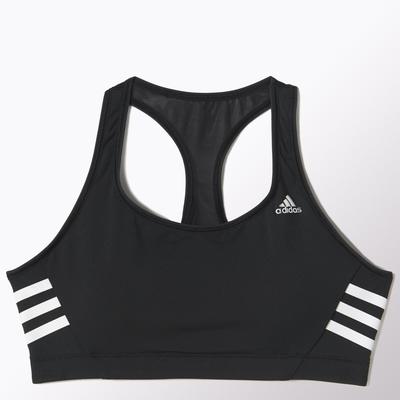 Adidas Clima Training Racer Bra - Black - main image