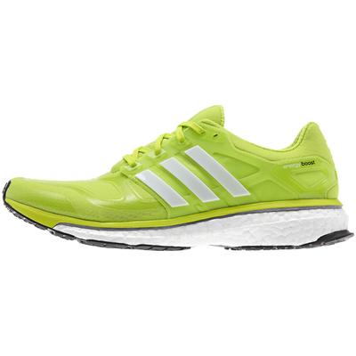 Adidas Mens Energy Boost 2.0 Running Shoes - Green/White - main image