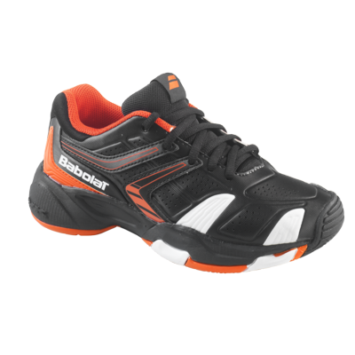 Babolat Boys Drive 3 Junior Tennis Shoes - Black/Orange - main image