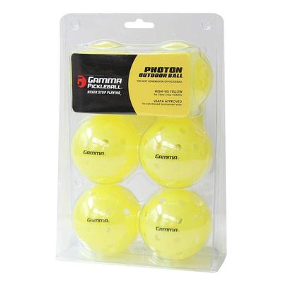 Gamma Photon Outdoor Pickleball Balls (6 Pack) - main image