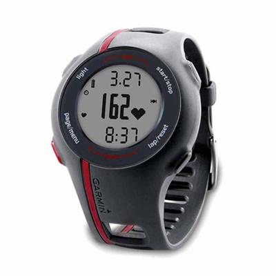 Garmin Forerunner 110 GPS Watch With HRM - Black/Red  - main image