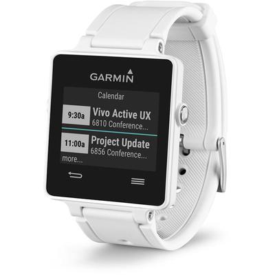 Garmin VivoActive GPS Smart Watch (with Optional HRM) - White