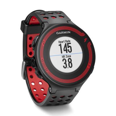 Garmin Forerunner 220 GPS Watch (with Optional HRM)- Black/Red 