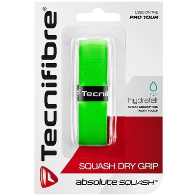 Tecnifibre Absolute Squash Dry Replacement Grip - Green