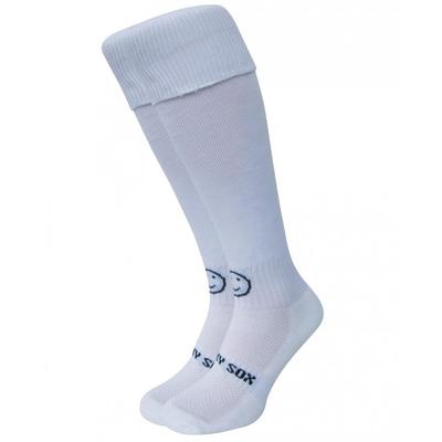 Wacky Sox Fluoro Knee Length Socks (1 Pair) - Classic White