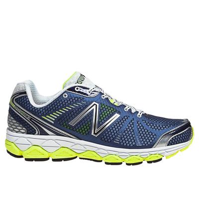 New Balance M880v3 Mens (D) Running Shoes - Navy/Yellow - main image