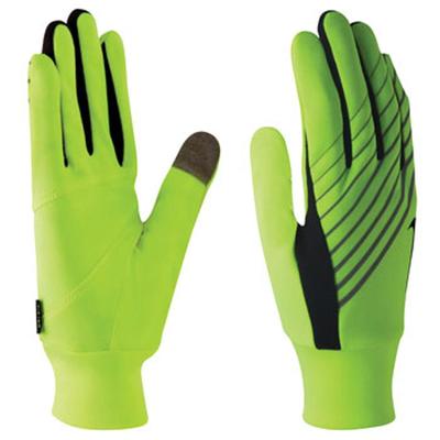 Nike Lightweight Tech Running Gloves - Lime/Black