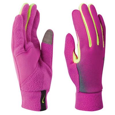 Nike Womens Tech Thermal Gloves - Pink/Grey - main image