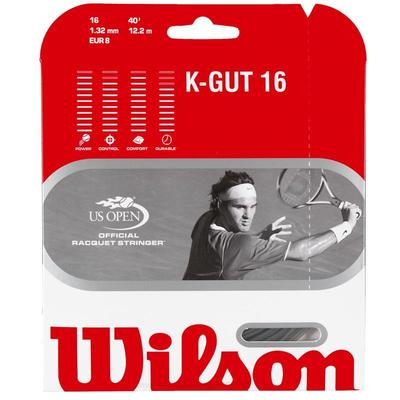 Wilson [K] Gut 16 Tennis String Set - Dark Grey - main image