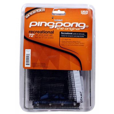 Ping-Pong Basic 72 Inch Table Tennis Net and Post Set