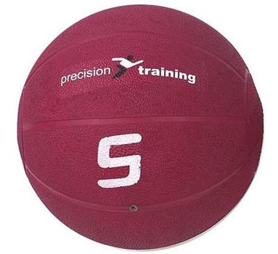 Precision Training 5kg Rubber Medicine Ball